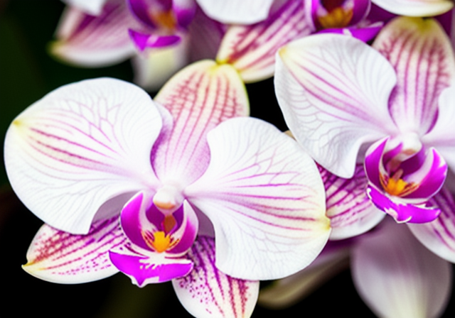 Phalaenopsis orchid in full bloom