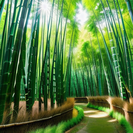 Bamboo-mossô forest