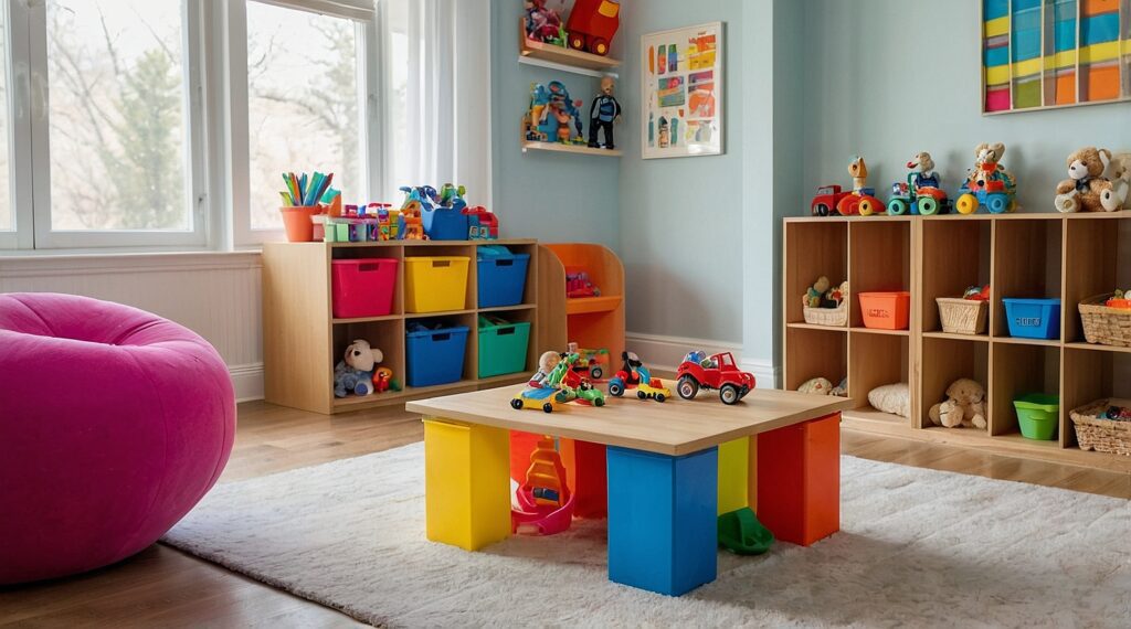 como organizar brinquedos