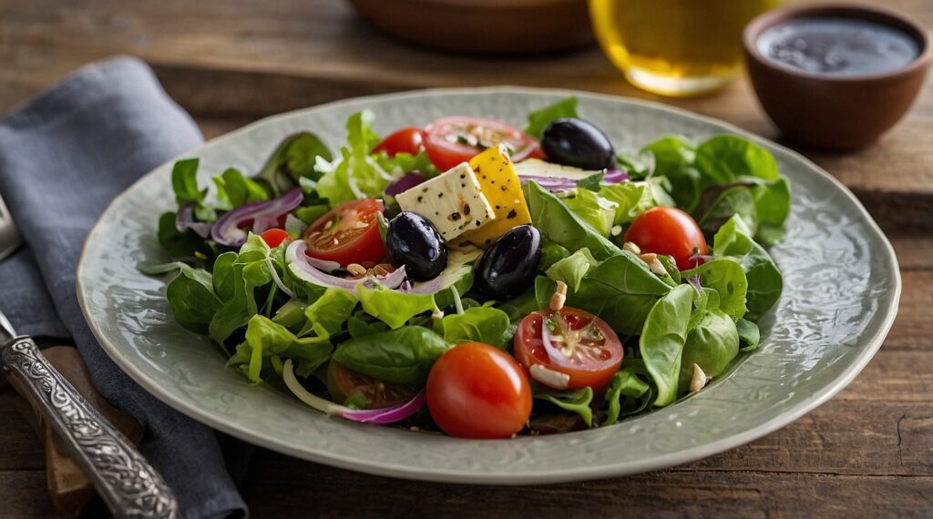 Receitas de Saladas Salada Mediterrânea