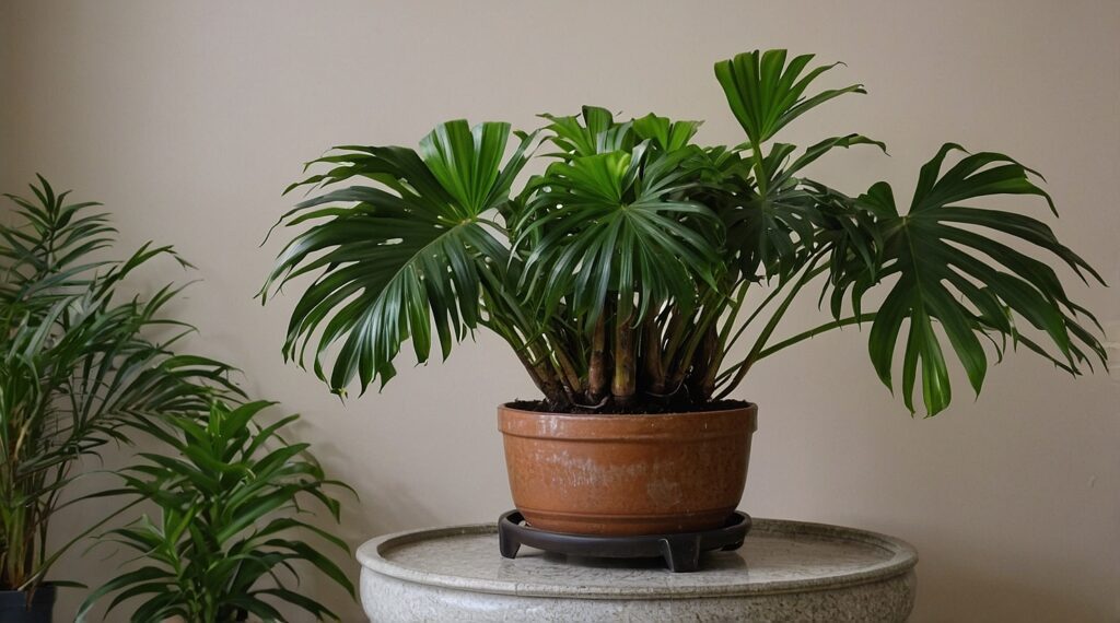 Palmeira-Rápis (Rhapis excelsa)