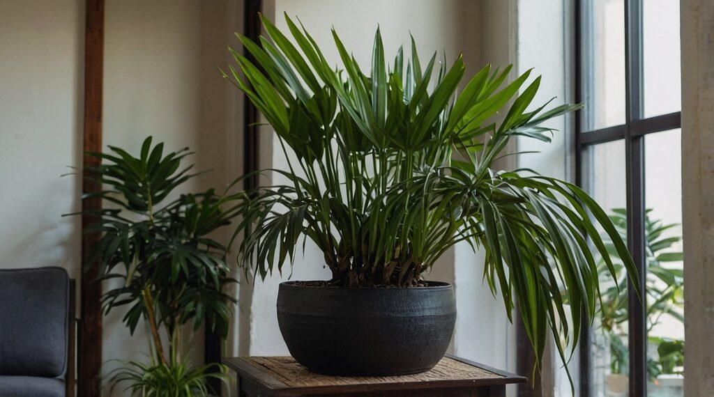 Palmeira-Rápis (Rhapis excelsa)