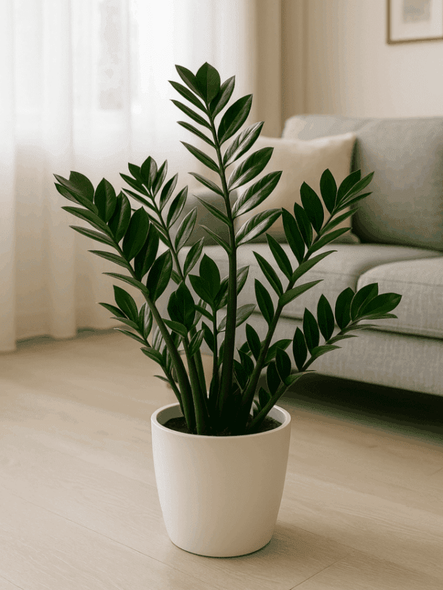 Planta ZZ em Sala Moderna